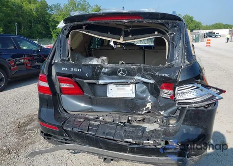 2013 Mercedes-Benz Ml 350 4Matic из США, поврежденный, VIN 4JGDA5HB7DA242328